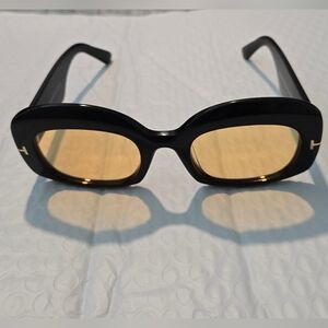 TOM FORD  FT1219 Womens Sunglasses Shiny Black  Size- 53:23:140MM